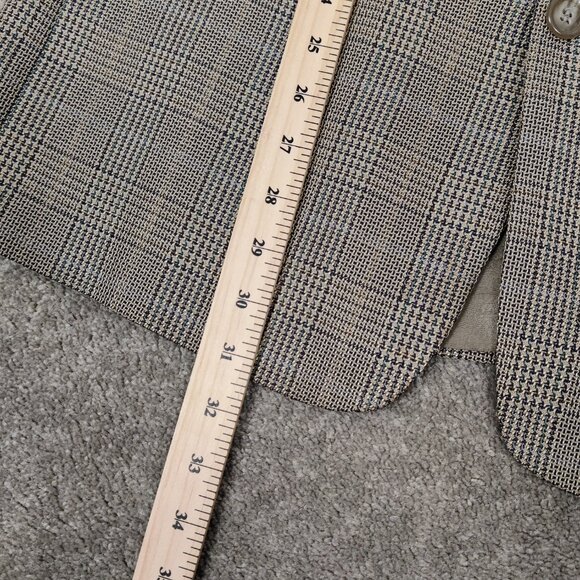 Jack Fraser Men's Blazer Jacket Size 42R Silk Wool Business Casual Old Money - Picture 10 of 10